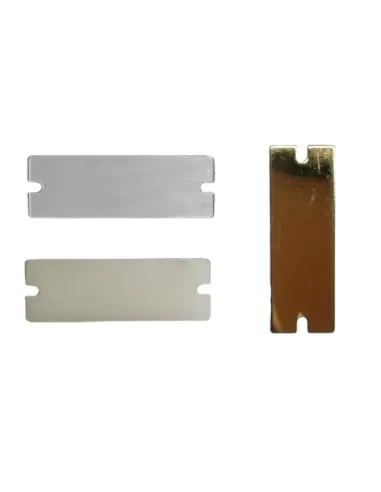 Paquete de placas de nombre con botón de aura Urmet 1110//305